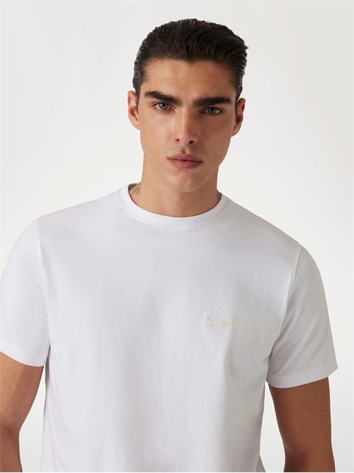 t-shirt man white GUESS | M4GI70KC9X0/G011